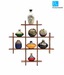 ExclusiveLane Grandeur Frame With 8 Warli Assorted Pots