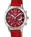 Casio Deep Red Studded Dial Watch