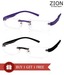 Zion Purple & Black Optical Frame - Buy 1 Get 1 Free