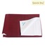 Quick Dry Plain Waterproof Maroon Medium