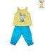 Sweet Potato Girls Cute Bunny T-shirt & Leggings Set For Kids