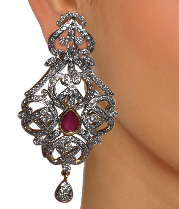 Diva Art Magnificent American Diamond Bridal Set