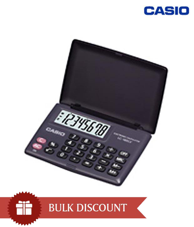 Casio Portable Type Calculator LC160LV (pack of 10) Buy Online Best