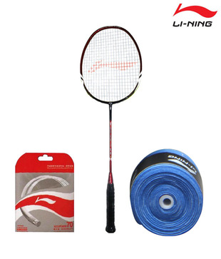 Li-Ning SS 78 Badminton Racquet + Li-Ning String AP-70 + Li-Ning Grip GP-13