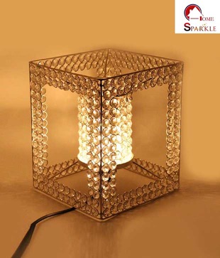 Home Sparkle Crystal Electric Lamp