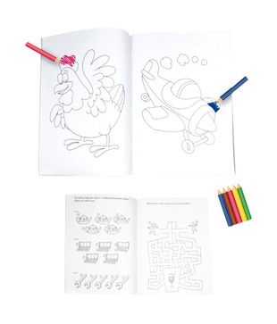 Gogo Kids Magic Drills Activity & Coloring Book Combo Pack (Pack of 2 sets)