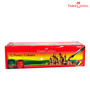Faber Castell Poster Colors Regular (3 packs - 12 each)