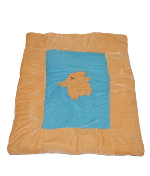 Isabelle Blue & Cream Infant Quilt 5 Piece Set