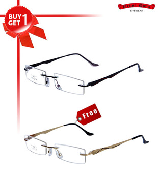 Prima Dona Gleaming Gun Metal Buy 1 Get 1 Optical Frame