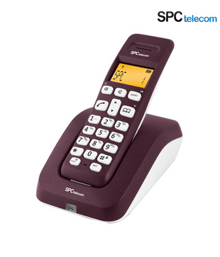SPC Cordless Landline Phone 6222 (Aubergine)