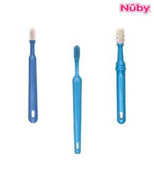 Nuby Toothbrush Set 3 Pcs