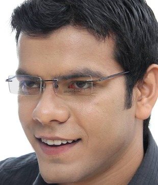 Aruecchino Gun Coloured Stainless Steel Eyewear