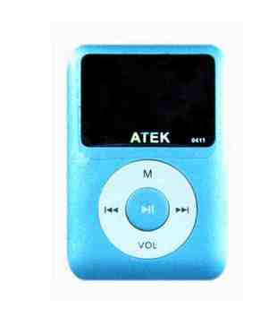 Atek ATK MP3 Player 41 Blue