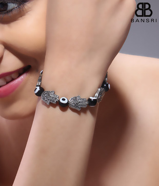 Bansri Trendy Evil Eye Stretch Bracelet