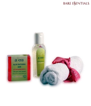 Bare Essentials Clean & Glow Combo (Free:One Face Towel Worth Rs 50)