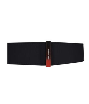Premium Leatherite Steering Cover Large - Black