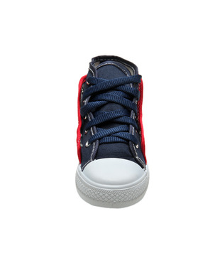 Universal Cute Red & Blue Canvas Shoes