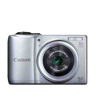 Canon PowerShot A810 16MP Point & Shoot Digital Camera (Silver)