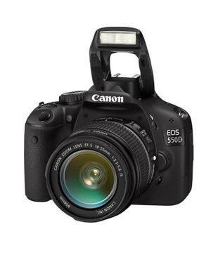 Canon EOS 550D SLR 18-55IS(with 4GB CARD, 2 year Canon India Warranty, 1 CARRY CASE + (Vanguard Tripod + 1 Vanguard Bag worth Rs.1499))