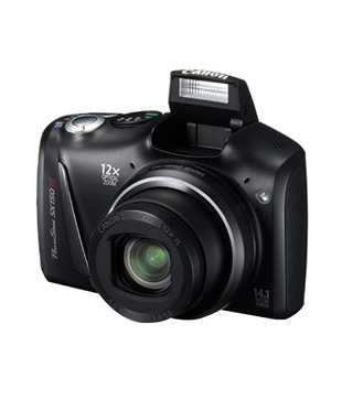 Canon Power Shot SX 150 IS 14MP Point & Shoot Digital Camera (Black)