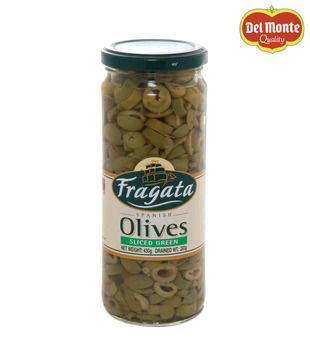 Fragata Olives - Sliced Green - 450 g