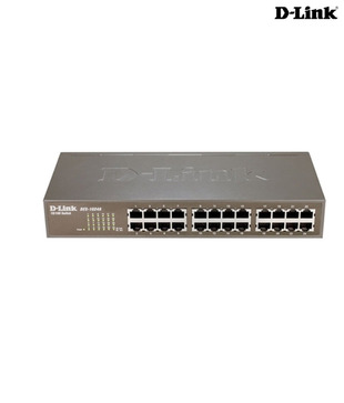 D-Link 24-Port 10/100 Mbps Unmanaged Fast Ethernet Switch DES-1024A Network Switch