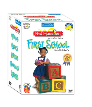 Brainy Baby First School Pack (5 Dvd Pack)