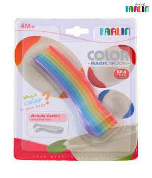 FARLIN Rainbow Spoon Set-Multi-Coloured-4 Months+