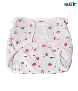 FARLIN Pink Baby Diaper Pant - XL
