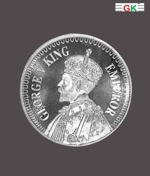 GK Auspicious King George Pure Silver Coin
