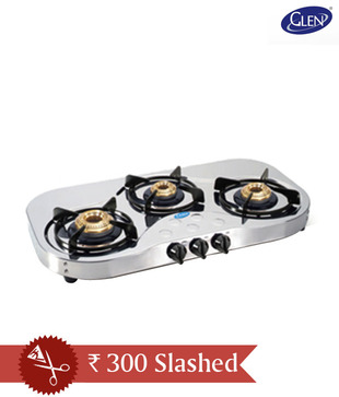 Glen GL 1035 PL HF Platinum Gas Cooktop