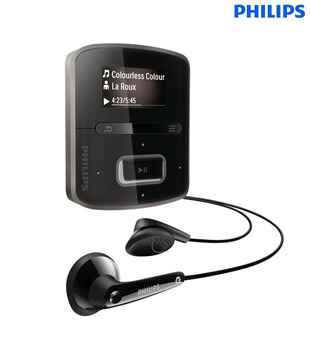 Philips Go Gear 4Gb Mp3 Player Raga (Black)