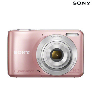 Sony CyberShot DSC S5000 14.1 MP Point & Shoot Camera (Pink)