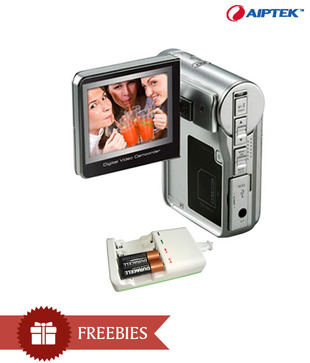 Aiptek DV T285 5MP Digital Camcorder