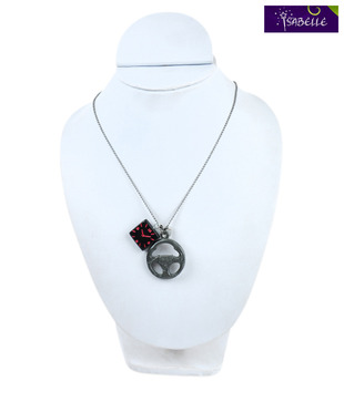Isabelle Black Watch Neckpiece