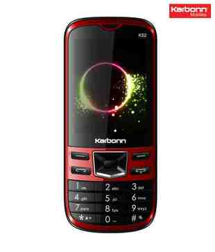 Karbonn K52 (Black Red)