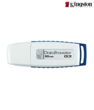 Kingston DTIG3 16GB Pen Drive (White & Dark Blue)