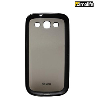 Molife Samsung-Galaxy S3 Mobile Back Cover (M-MLP9118BK)