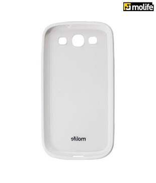 Molife Samsung-Galaxy S3 Mobile Back Cover (M-MLP9118WH)