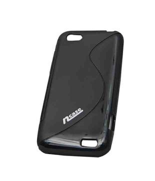 nCase Back Cover Promo Black for HTC T320E One V