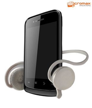 Micromax Superfone PUNK-A45 (Black)