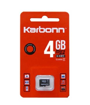 Karbonn MicroSD HC 4GB Memory Card
