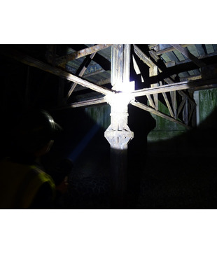 Night Searcher Spotlight Trigger Rechargeable Emergency Light