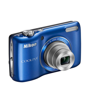 Nikon Coolpix L26 16.1 MP Point & Shoot Digital Camera (Blue)