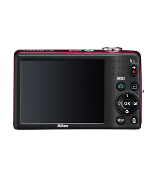 Nikon Coolpix L26 16.1 MP Point & Shoot (Red)