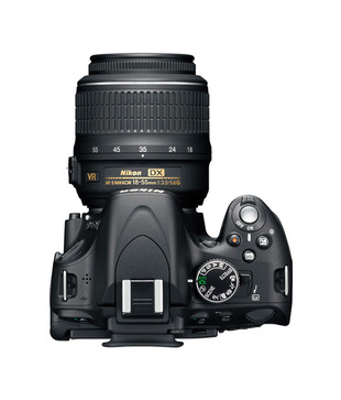 Nikon DSLR D5100 (Black) with AF-S 18-55mm VR Kit Lens