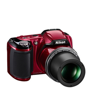 Nikon Coolpix L810 16.1MP Semi-SLR Camera (Red)