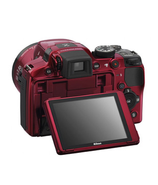 Nikon Coolpix P510 16.1MP Semi-SLR Camera (Red)