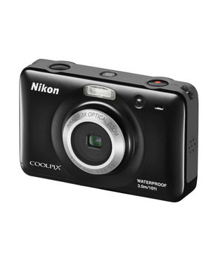Nikon Coolpix S30 Point & Shoot Digital Camera (Black)