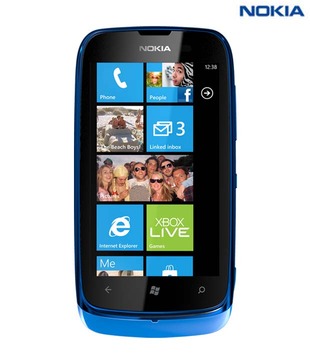 Nokia Lumia 610 (Cyan)